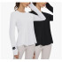 Blingfit Workout Shirts for Women Long Sleeve Running Tops with Watching Window UPF 50+ Sun Shirts Rashguard for Outdoor